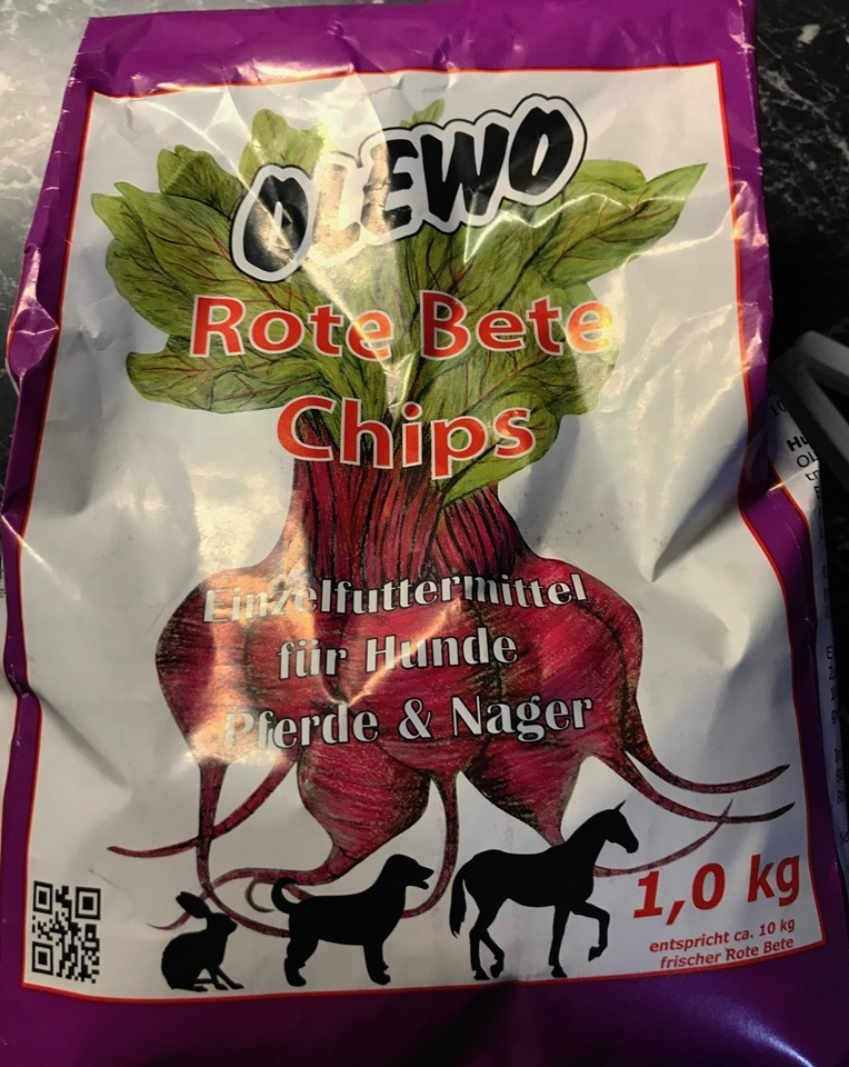 Rote Bete Chips Olewo 1kg Hundefutter und Zubehör Stähli�s