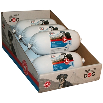 Bild von Hunde Wurst Rind mit Reisterrine, 7 x 850g
