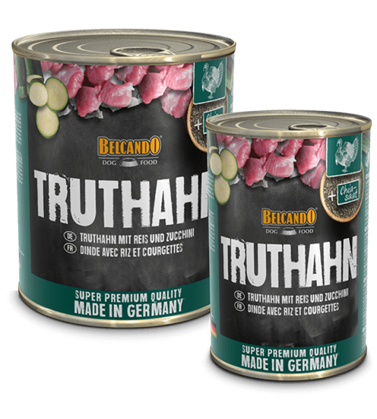 Bild von Pute(Truthahn) mit Reis & Zucchini, Dose à 800g