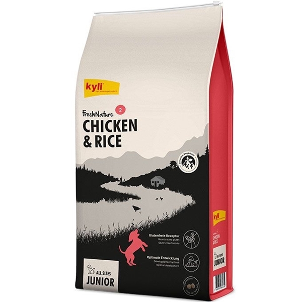 Bild von kyli FreshNature Nr. 2 Junior Chicken & Rice, 12kg